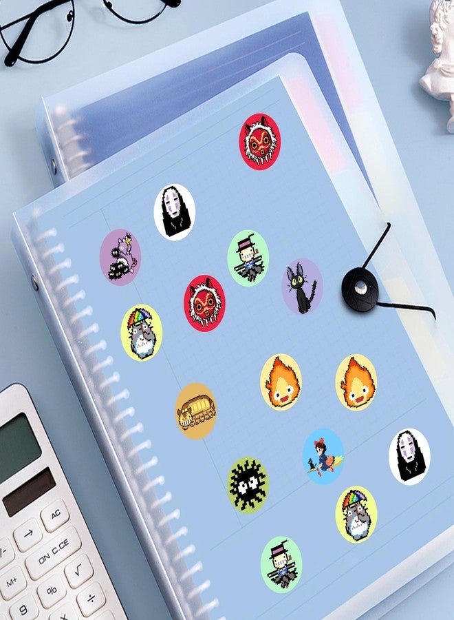 Pounchi Pixel Soot Sprite Dot Stickers (1000 Pcs inch) Cute Anime PVC Reward Sticker in 2 Rolls 10 Designs Gifts for Teacher School Supplies Laptop Water Bottle for Teens Kids - Image 5